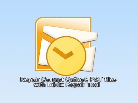 Outlook Reparieren Verwenden von Scanpst exe