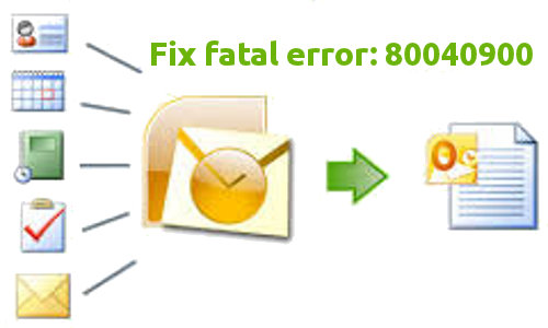 fatal error: 80040900