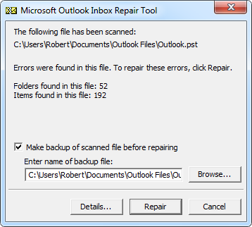 free pst repair tool Outlook 2016